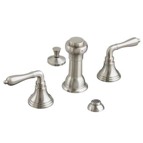 DXV Ashbee Widespread Vertical 3Hole Bidet Faucet with Lever Handles Perigold